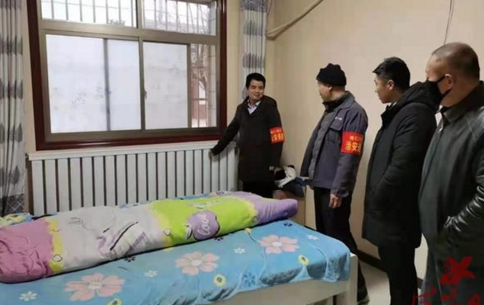 武功免費為群眾戶發(fā)放電熱毯