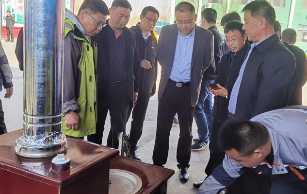 河南省許昌市來陽信調研生物質能源推廣應用工作