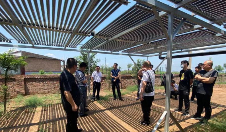 太原市能源局組織開展清潔取暖項目考察調研工作