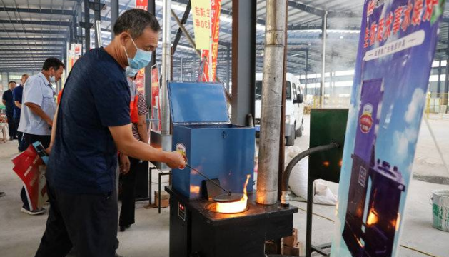 惠民縣石廟鎮打造良好人居環境 全力推進清潔取暖建設