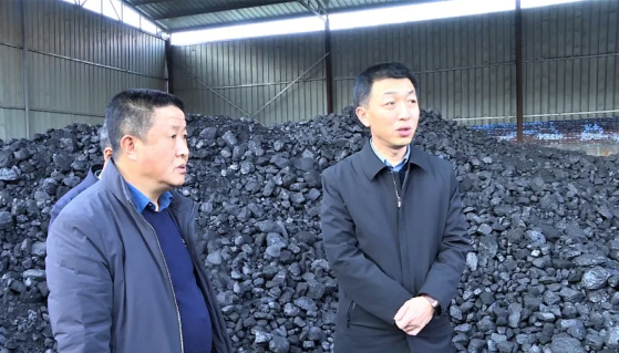 王鵬調研保障農村冬季清潔取暖工作供煤情況
