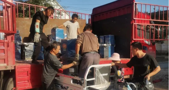 老萬集團(tuán)為山東省惠民縣120個行政村供應(yīng)生物質(zhì)清潔取暖爐具2