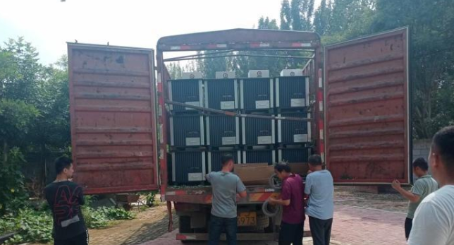 4100臺生物質(zhì)爐具已經(jīng)全部配送到位