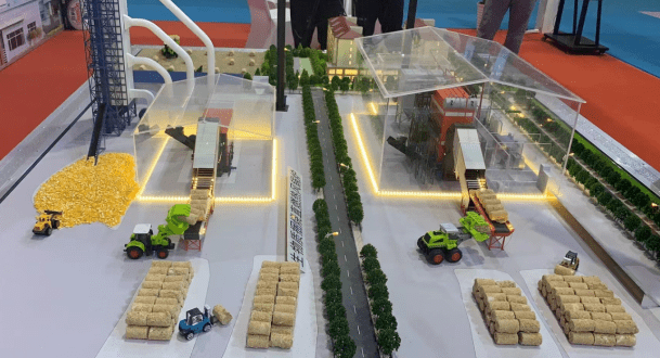 225平米生物質鍋爐應用系統“搬運”暖博會吸睛6