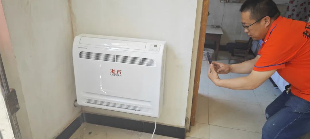 寧夏青銅峽市：空氣源熱泵清潔取暖助村民過“綠色暖冬”3