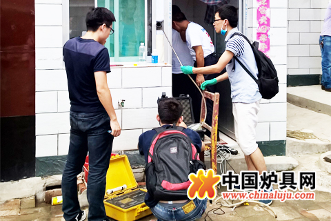 迅達生物質炊事爐煙囪排放測試